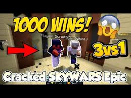 See full list on topminecraftservers.org 1000th Win Best Cracked Skywars Server Ip Minecraft Youtube