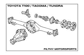 Toyota T100 Tacoma Tundra Axle Parts Gears And Upgrades