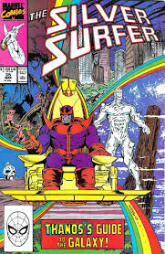 This marvel comics character is the herald of galactus the planet eater, imbued with the power cosmic. The Return Of Thanos Silver Surfer 34 38 Comic Book Daily