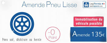 Amende Pneu Lisse Et Use Code De La Route Pneu Permis De Conduire
