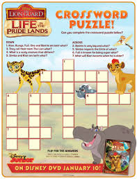 Animal kingdom's newest addition 16. Crossword Puzzles Archives Mama Likes This