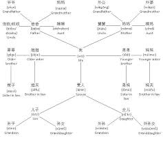 Chinese Relationship Tree My Chinese Notebook