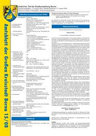 Amtsblatt der Großen Kreisstadt Borna 15/08