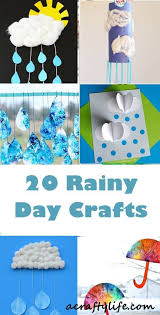 31 Rainy Day Crafts For Kids Fun On A Stormy Day A Crafty Life Weather Crafts Rainy Day Crafts Preschool Crafts