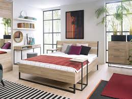 .industrial style furniture industrial interior design industrial style vintage bedroom furniture teen boys bedroom ideas teen boy bedroom ideas bedroom styles cool bed frames industrial home design ideas. European King Size Bedroom Furniture Set Minimal Industrial Chic Metal And Light Oak Finish Impact Furniture