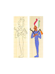 No need for complicated software or having to watch long tutorial videos. Bookmarks Design Egypt God Osiris Real Papyrus The Romans