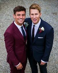 Tom daley married dustin lance black in 2017, and two days after their wedding on 6 may, the couple took to social media to share their amazing …. 18 Likes 1 Comments Kind Of News Archive Of News Tomdaley News On Instagram No Words Cr Tom 39 S Tom Daley Wedding Outfit Men Lance Black