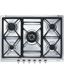 > kochfeld und backofen in einem gehäuse > modellvarianten von kochherden: Smeg Gaskochfeld Gunstig Kaufen Ebay