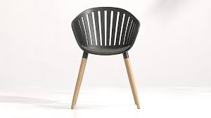 Reel Black Outdoor Dining Chair Reviews Crate And Barrel Outdoor Dining Chairs Outdoor Dining Dining Chairs