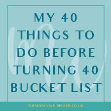 Its inner pouch is large enough to hold her smartphone, cards, money, and keys. My 40 Things To Do Before Turning 40 Bucket List The Money Whisperer