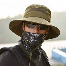 Mens Foldable Breathable Bucket Hat With String Outdoor Fishing Hat Climbing Sunshade Caps Sale Banggood Com