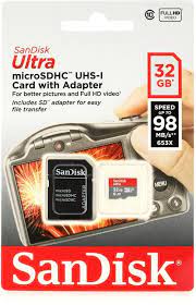 Prevent unwanted content modification by engaging the locking feature. Sandisk Ultra Microsdhc Card 32gb Class 10 Uhs I Sweetwater