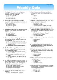 May 22, 2021 · the weekly current affairs pdf that we are providing you here is an attempt to help you be aware of the important current events happening around you which will be quite useful for your competitive exams. Weekly Quiz Classroom Solutions