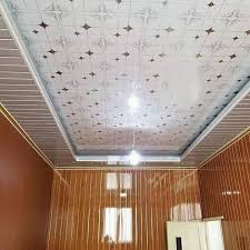 Gambar plafon rumah minimalis berbahan kayu dan gypsum sumber : Model Plafon Rumah Plafon Pvc