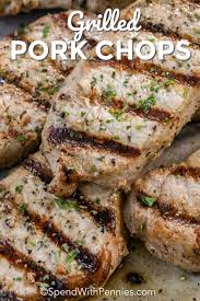 Additional seasonings of your choice can be. Grilled Pork Chops With Lemon Herb Marinade Spend With Pennies