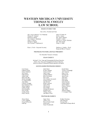 Western Michigan University Thomas M Cooley Law Review