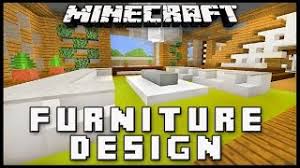 All pc and console versions: Minecraft How To Make Furniture For A Living Room Modern House Build Ep 18 Youtube