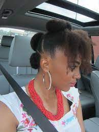 Three Balls And A Puff 4c Hair 4c Hairstyles Natural Hair Styles Natural Hair Rules