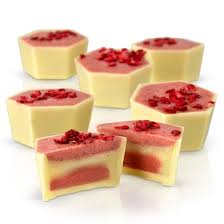 Raspberry Panacotta Chocolate Selector From Hotel Chocolat Chocolate Shop Online Chocolate Luxury Chocolate