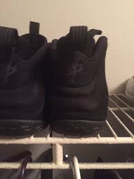 All Black Bo Jackson Sneakers Nike Air Foamposite One Prm Triple Black Suede Mens Size 13 Rare 575420 006 Fashion Clothing Shoes Accessories M Triple Black Rare Sneakers Nike Shoe Size