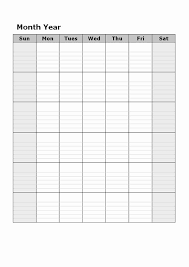 Blank Monthly Calendar Pdf Unique Monthly Blank Calendar In Multi Color Monday Free In 2020 Calendar Template Free Printable Calendar Templates Blank Monthly Calendar