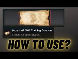Check spelling or type a new query. Bdo Loyalty Mount Skill Change Coupon 08 2021