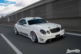Style Is Everything Toshiki Omura S W211 Mercedes Benz Stancenation Form Function Mercedes Car Mercedes Benz Mercedes Clk