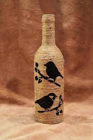 Diy Wine Bottle Painting Ideas For Home Decor Wine Bottle Diy Diy Bottle Crafts Bottle Crafts