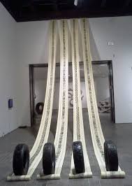 Carved Tire Artist Mexico Betsabee Romero Artistic Installation Tire Art Tire