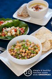 Healthy Meals Using Chickpeas The Salad And Chickpea Pancakes And Chickpea Patties Recipes Are Definitely Going In My Lunch And Lunch Recipes Healthy Recipes