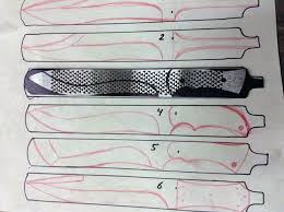 Free knife design template of japanese kitchen knives western chef knives and outdoor utility knives. Make A Bowie Knife In 10 Steps Blade Magazine