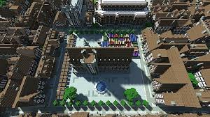 City Of Thrair Medieval Fantasy City With 500 Buildings Minecraft Project Fantasy City Medieval Fantasy City