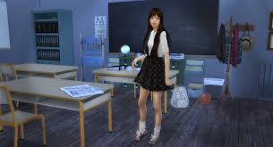 Psycho by red velvet, seulgi's part. Moon Galaxy Sims The Sims 4 Korean Girl