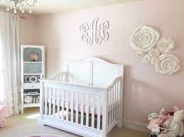 Baby Girl Monogram Ideas Petal Pink Baby Girl Nursery Cribs Newborn Monogram Nursery Idea Baby Girl Nursery Themes Rustic Baby Girl Nursery Girl Nursery