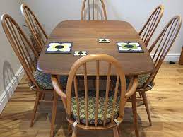 Ercol romana cantilever dining chair. Ercol Furniture Cushions Upholstery Re Upholstery