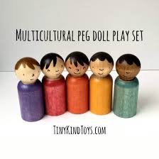 Wooden Peg Dolls Peg Dolls Wood Peg Dolls Peg People