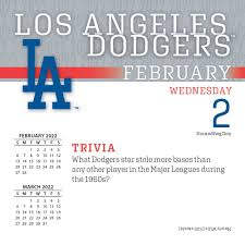 Feb 25, 2015 | total attempts: Mlb Los Angeles Dodgers 2022 Desk Calendar Calendars Com