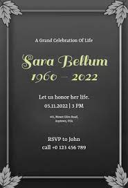 Check spelling or type a new query. Funeral Invitation Templates Photoadking