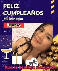 Feliz cumpleaños hija agradecida con Dios por darte un año más de vida .  Hoy estamos lejos pero mantenemos vivos esos hermosos recuerdos . Que Dios  te bendiga, te guarde y te