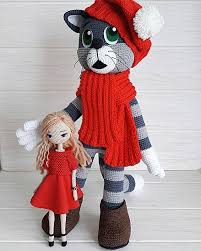 privet foto dlya sravneniya matroskin segodnya poedet v moskvu a vot kukolka poka ostaetsya so mnoj knitted dolls teddy bear photo