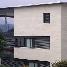 H6 Kerag Naturstein Travertin Roma Classico Fassade Haus Architektur Haus Hausfassade