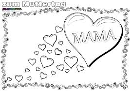 Muttertag Ausmalbild Malvorlage Gruss Mit Herz Babyduda Malbuch Muttertag Geschenke Basteln Muttertag Malvorlagen Muttertag