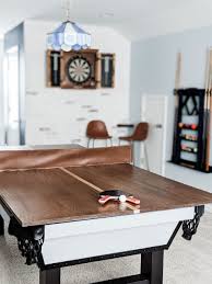 How To Make A Ping Pong Table Top For A Pool Table In 2020 Game Room Pool Table Ping Pong Table