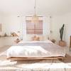 Bohemian bedrooms have become popular for showcasing interesting natural, vintage, and cultural pieces. 1