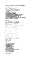 Download mp3 lirik lagu despasito gratis, ada 20 daftar lagu lirik lagu despasito yang bisa anda download. Lagu Despacito Lirik