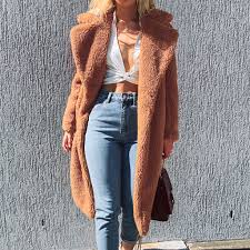 There are so many ways to wear this stole. Womens Warm Faux Fur Coat Solid Turn Down Collar Long Outerwear Thicken Warm Elegant Camel Outerwear Long Faux Fur Jacket 9 18 Faux Fur Aliexpress