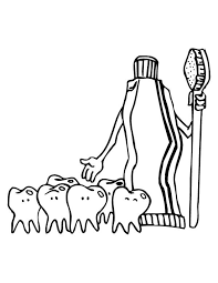 Tooth Paste And Group Of Teeth At Dentist Coloring Pages Bulk Color Monster Coloring Pages Mermaid Coloring Pages Coloring Pages