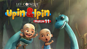 Upin dan ipin bahkan terlibat dalam misi penyelamatan kerajaan inderaloka dari rencana jahat raja bersiong. Upin Ipin Musim 11 Kembara Alam Dino Les Copaque Production Sdn Bhd