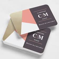 Round corner business cards are offered in a variety of sizes and finishes which are printed on premium heavy or extra heavy card stock. Rounded Corner Name Cards Vistaprint