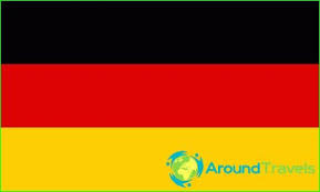 Flagg i balkongflaggstørrelse (100 cm lengde) er lagervare i mange nasjonaliteter. Flagg Av Tyskland Foto Historie Betydningen Av Fargene Pa Tysk Flagg